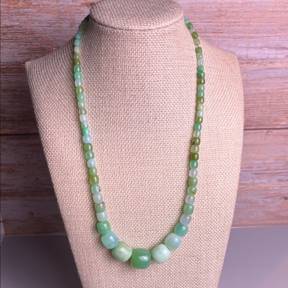 Jay King DTR 925 Chalcedony Beaded Necklace